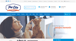 Desktop Screenshot of petcity.com.au